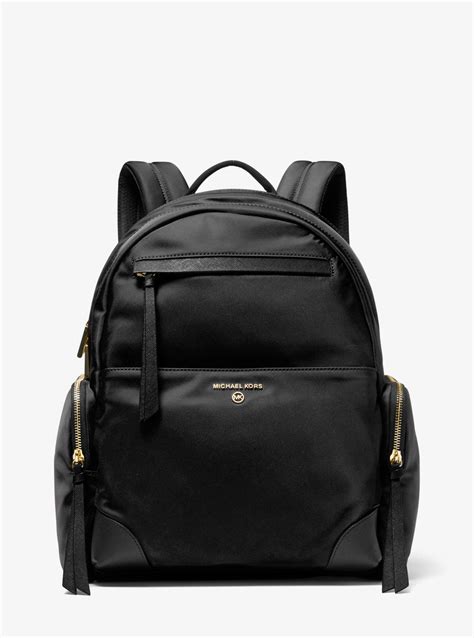 michael kors prescott backpack|prescott large nylon gabardine backpack.